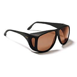 Solar Shield Aviator Sunglasses Polarized Gray Lenses Aviator Black Frame Ea