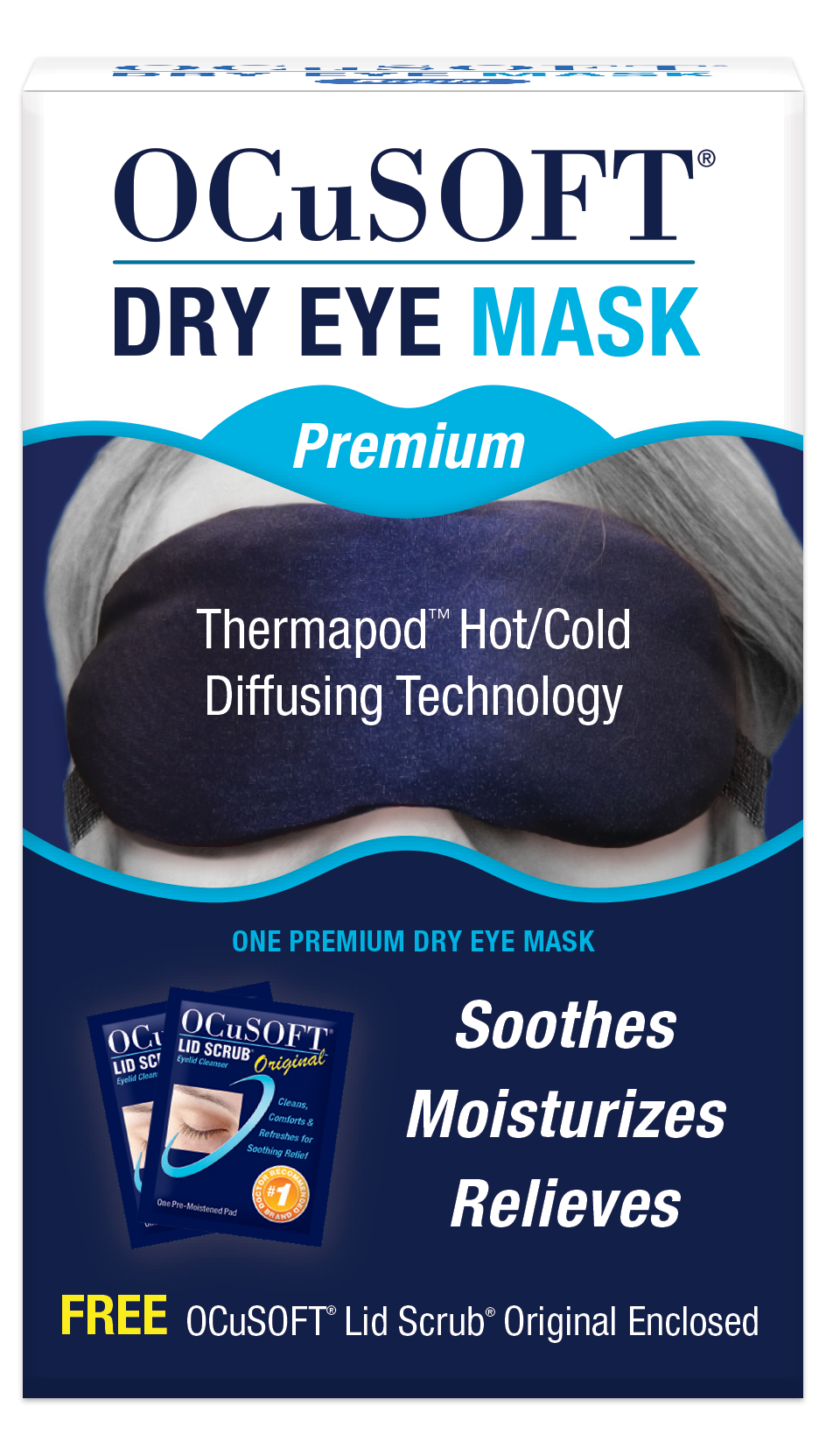 OCuSOFT® Dry Eye Mask with Patent-Pending Design Now Available at Harmon Stores