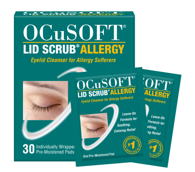 OCuSOFT® Lid Scrub® Allergy Eyelid Cleanser Now Available at Kinney Drug Stores